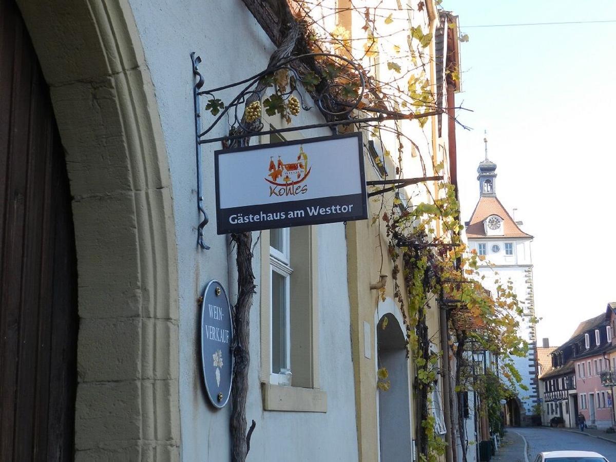 פריכסנשטאדט Gaestehaus Am Westtor מראה חיצוני תמונה